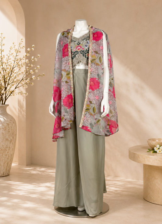 Ruhani Shrug Set