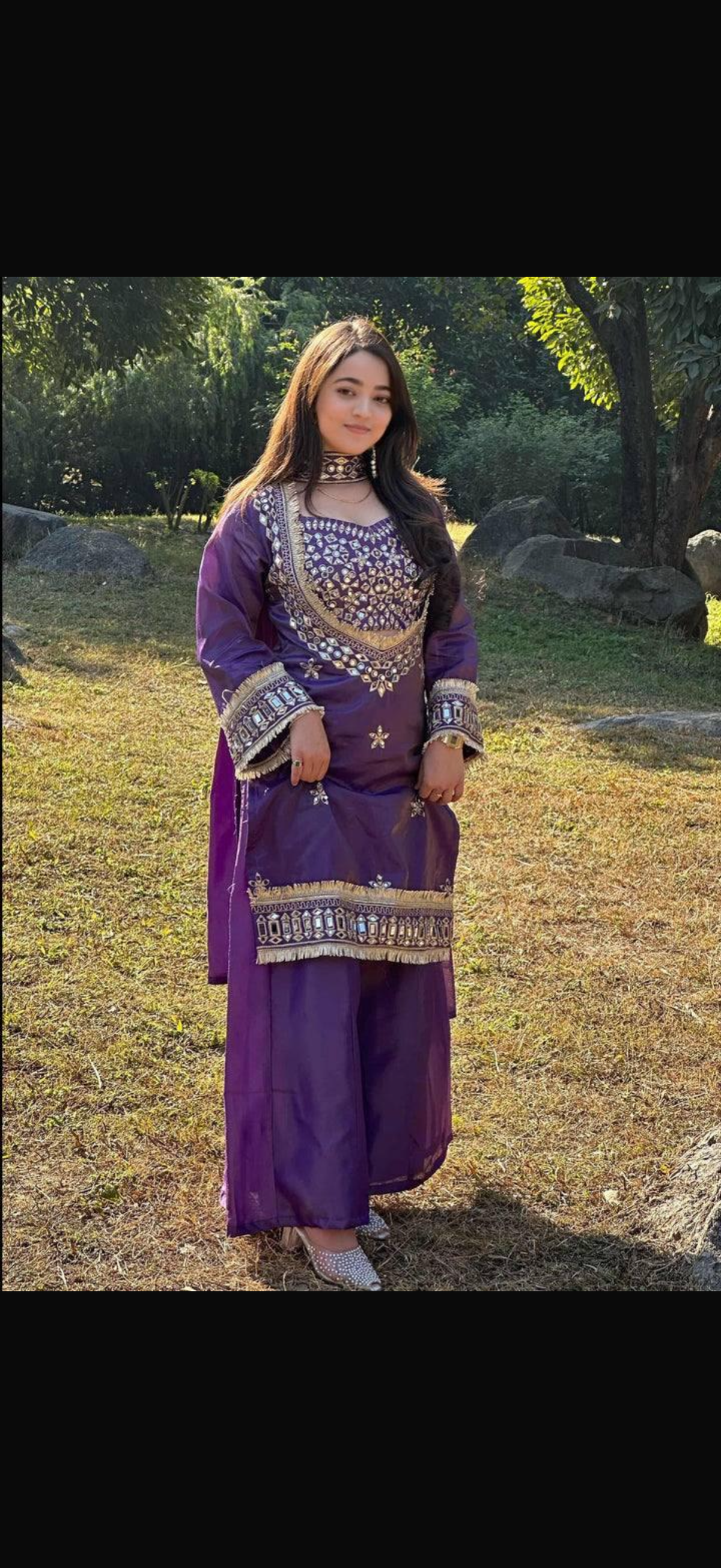 Purple ruhi set