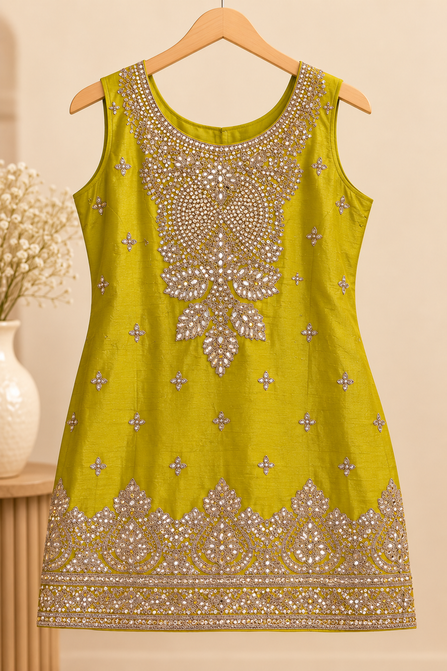Gagan lime suit