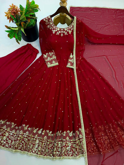 ❤️ Chaand Rani Anarkali Set