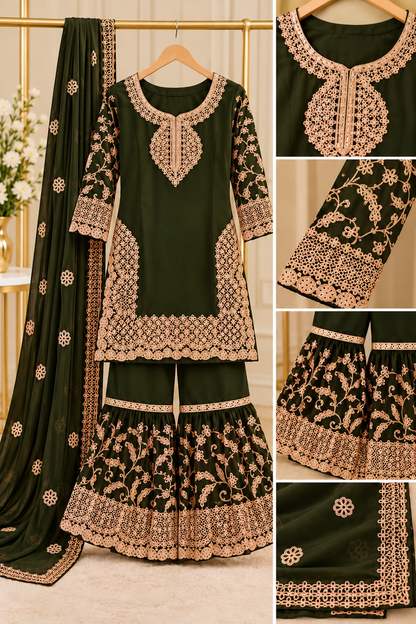 Olive garara set