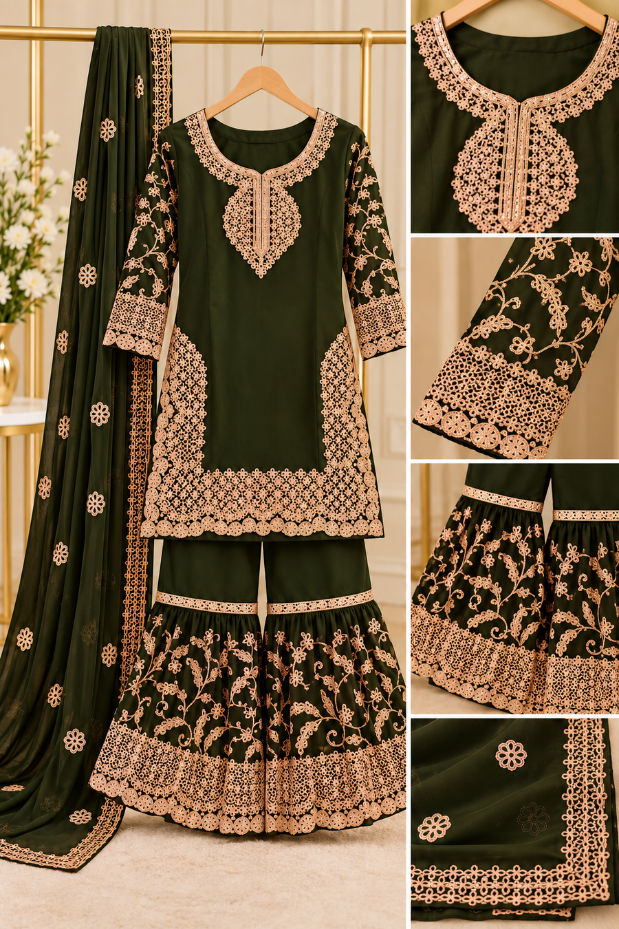 Olive garara set