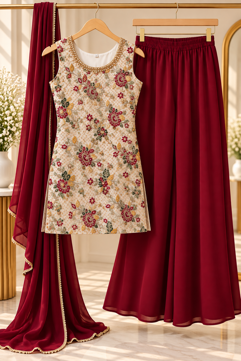 Mahi sharara set