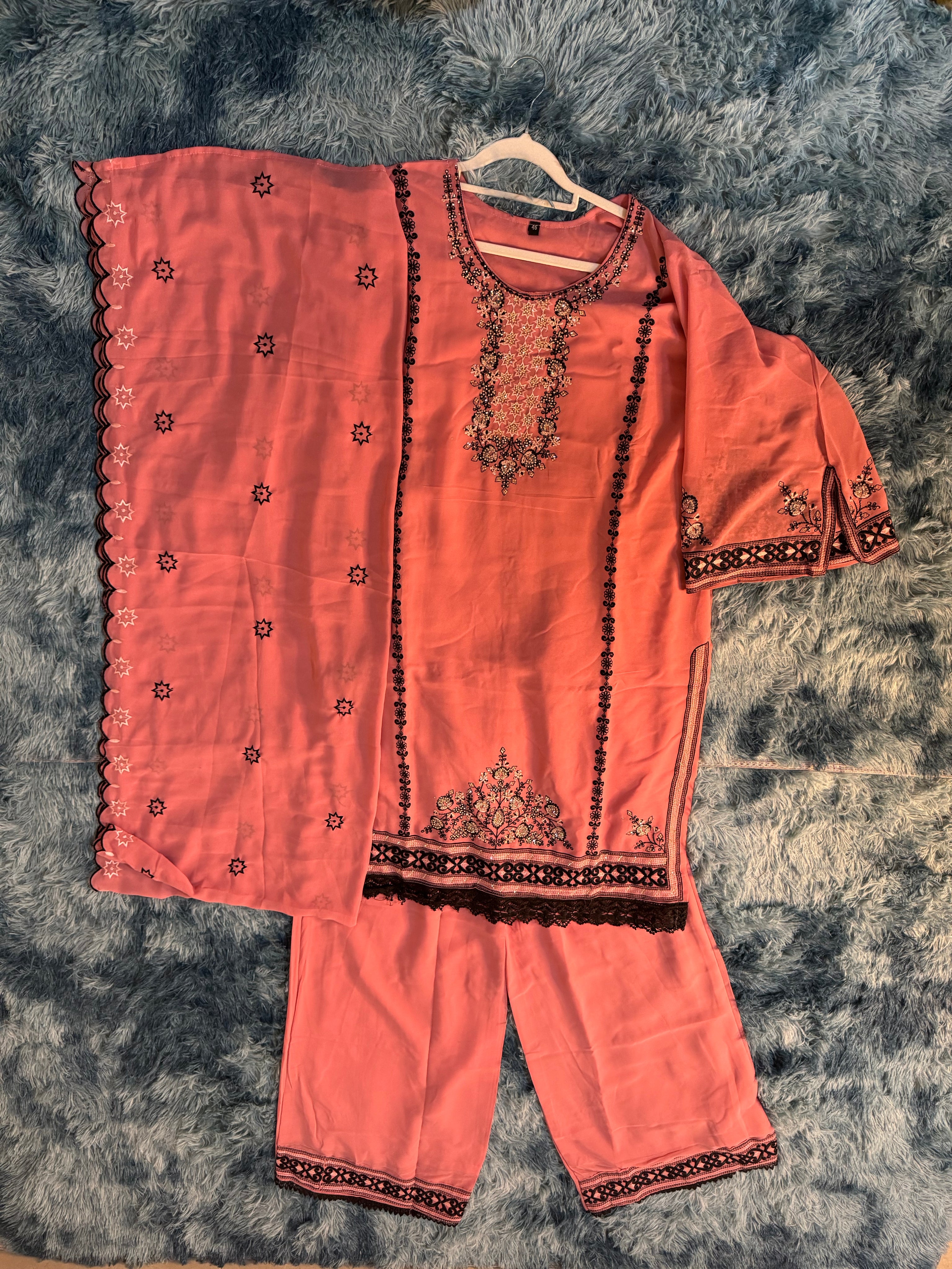 Palazzo Suit With Dupatta