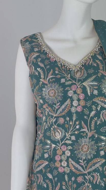 Ruhani sharara set