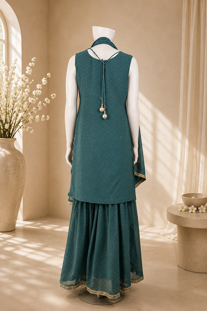 Ruhani sharara set