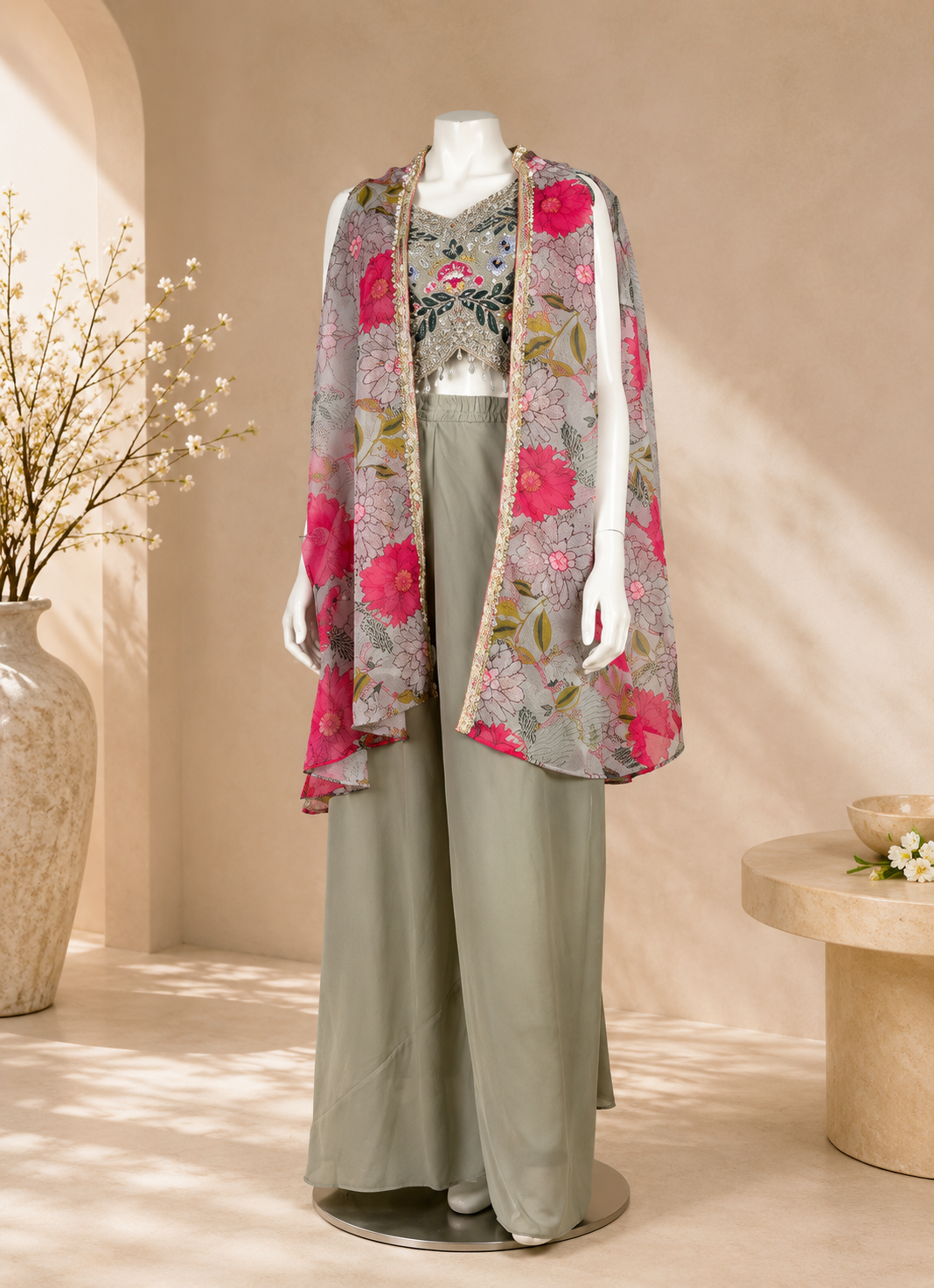 Ruhani Shrug Set